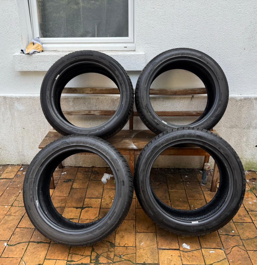 Dunloup/Michelin 255/45/R20-285/40/R20 SUV-zomerbanden, Auto-onderdelen, Gebruikt, 255 mm, Ophalen of Verzenden, Band(en)