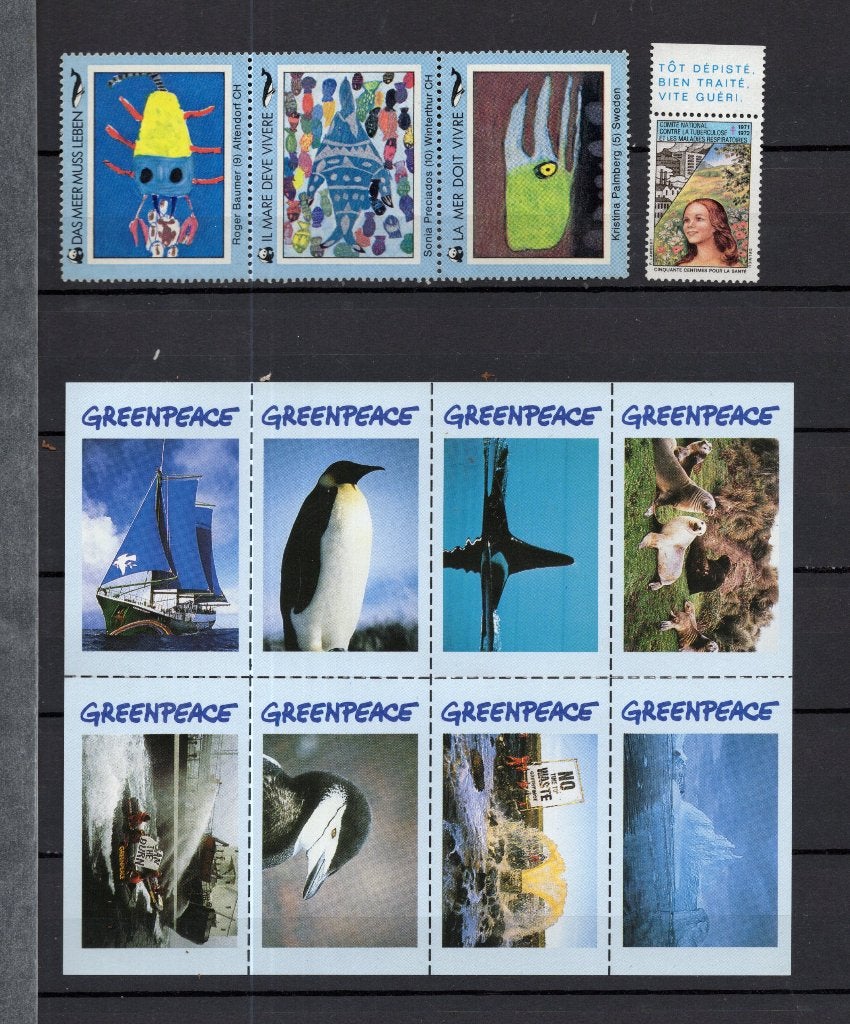 vignetten, Postzegels en Munten, Verzenden