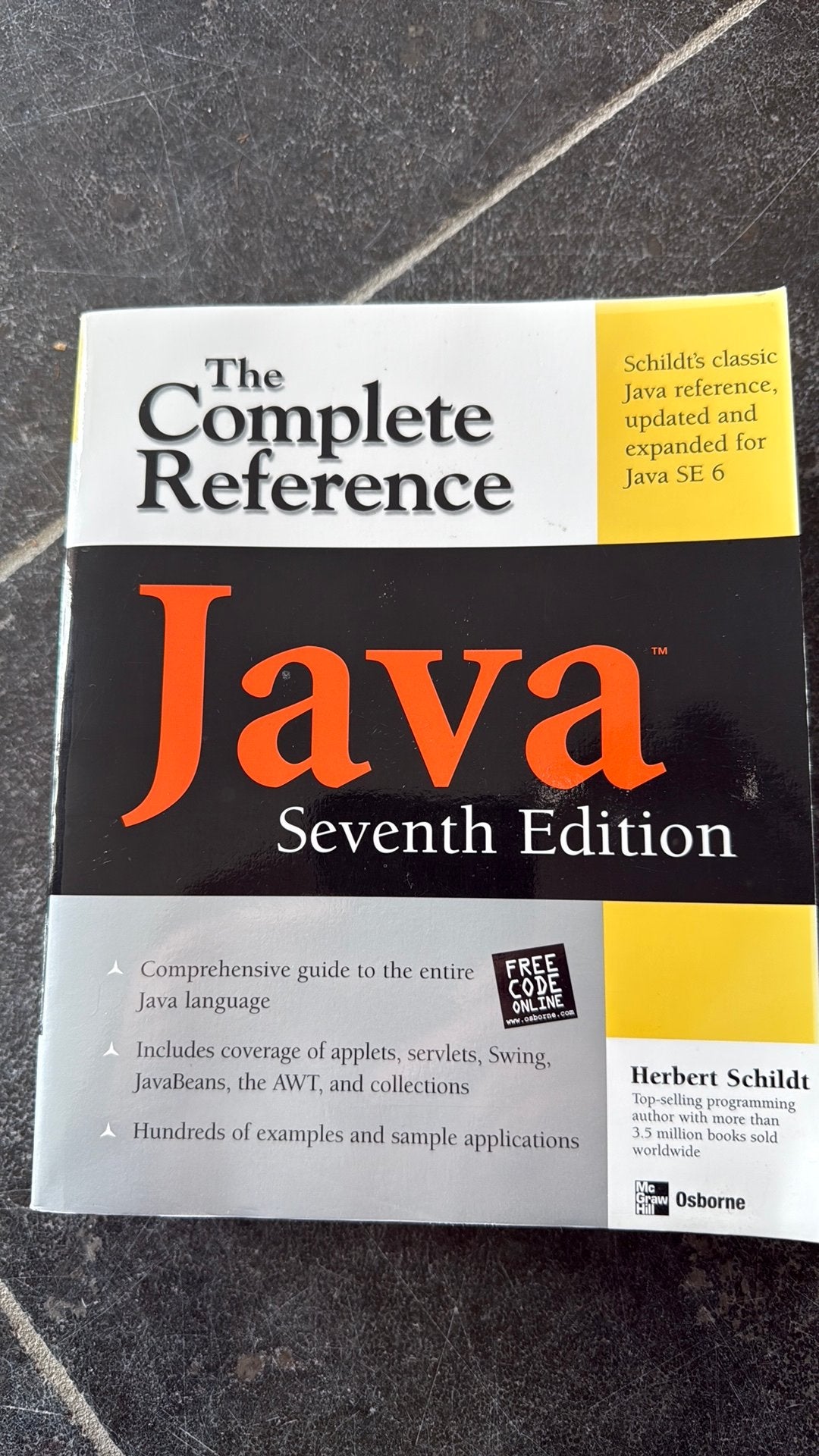 Java seventh edition the complete reference, Boeken, Informatica en Computer, Ophalen of Verzenden, Zo goed als nieuw