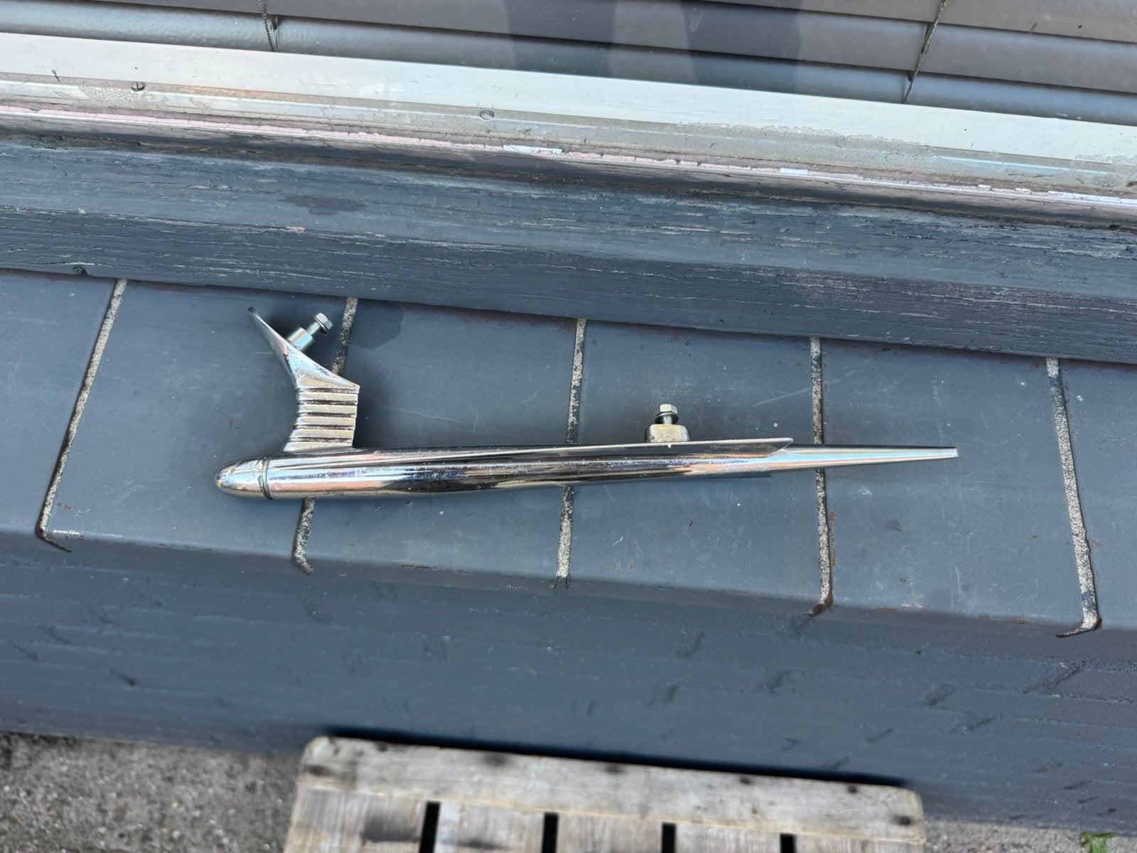 Antiek Auto ornament, Gebruikt, ., Ophalen of Verzenden, .