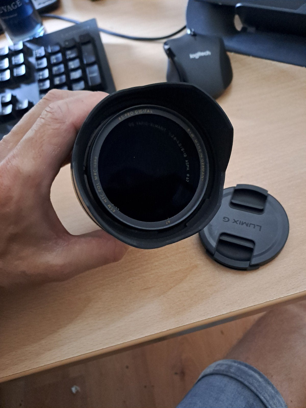 Panasonic Leica DG Vario-Elmarit 8-18mm F2.8-4.0 ASPH lens, Ophalen, Zo goed als nieuw