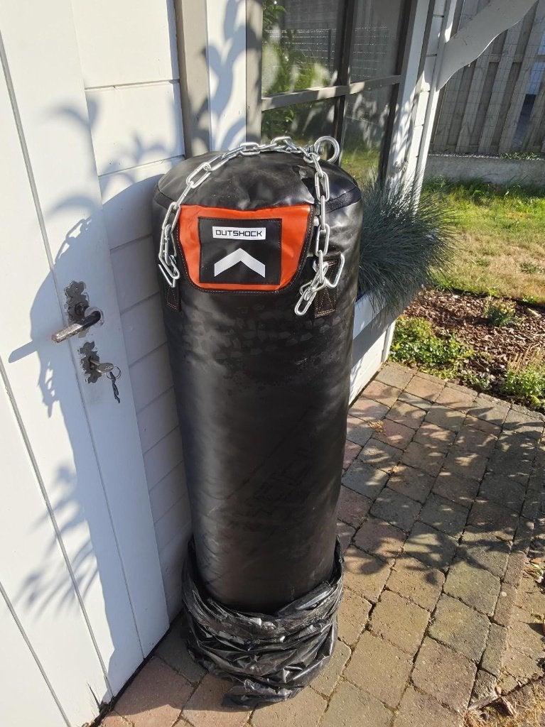 Box Standaard en boksbal, Enlèvement, Comme neuf, Sac de boxe