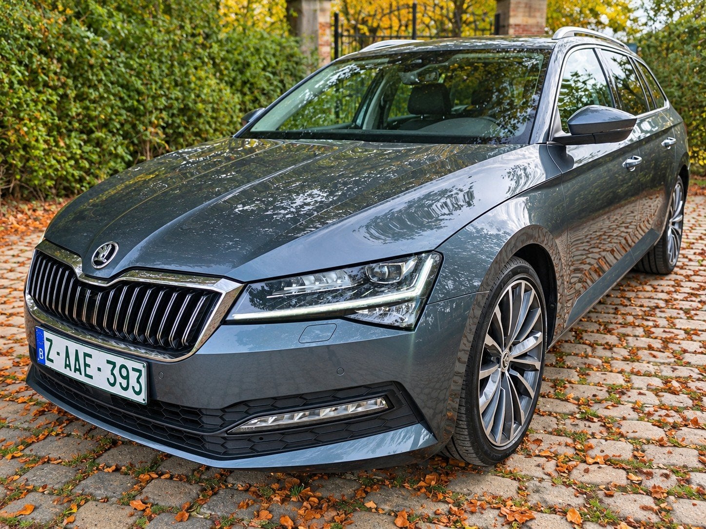 Skoda superb combi 1.5 tsi Automaat, Auto's, Stof, Verwarmde buitenspiegels, Bedrijf, 5 deurs