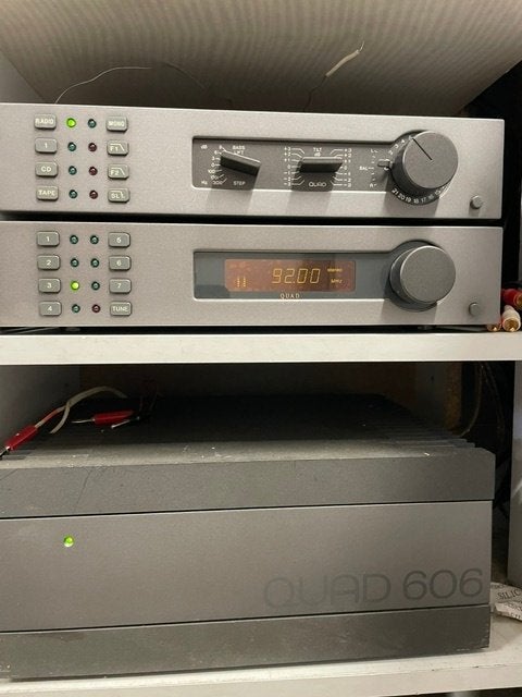 Quad, Audio, Tv en Foto, Gebruikt, 60 tot 120 watt, Stereo, Ophalen