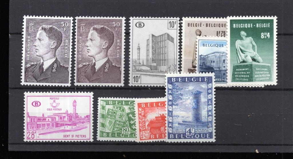 België  met reeksen  MNH XX, Postzegels en Munten, Verzenden, Postfris, Postfris