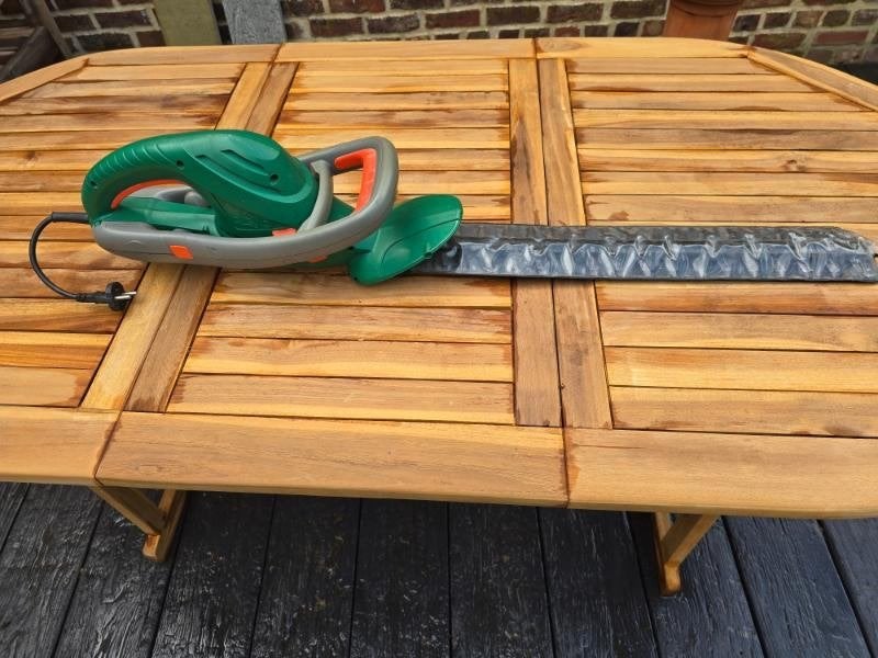 Heggeschaar Black&Dekker blad 60 cm in topstaat, Tuin en Terras, Ophalen, Gebruikt, Elektrisch, Black&Dekker
