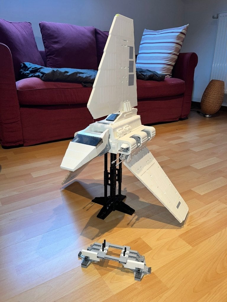 Navette imperiale (copie Lego), Enlèvement ou Envoi, Lego, Ensemble complet, Instructions incluses