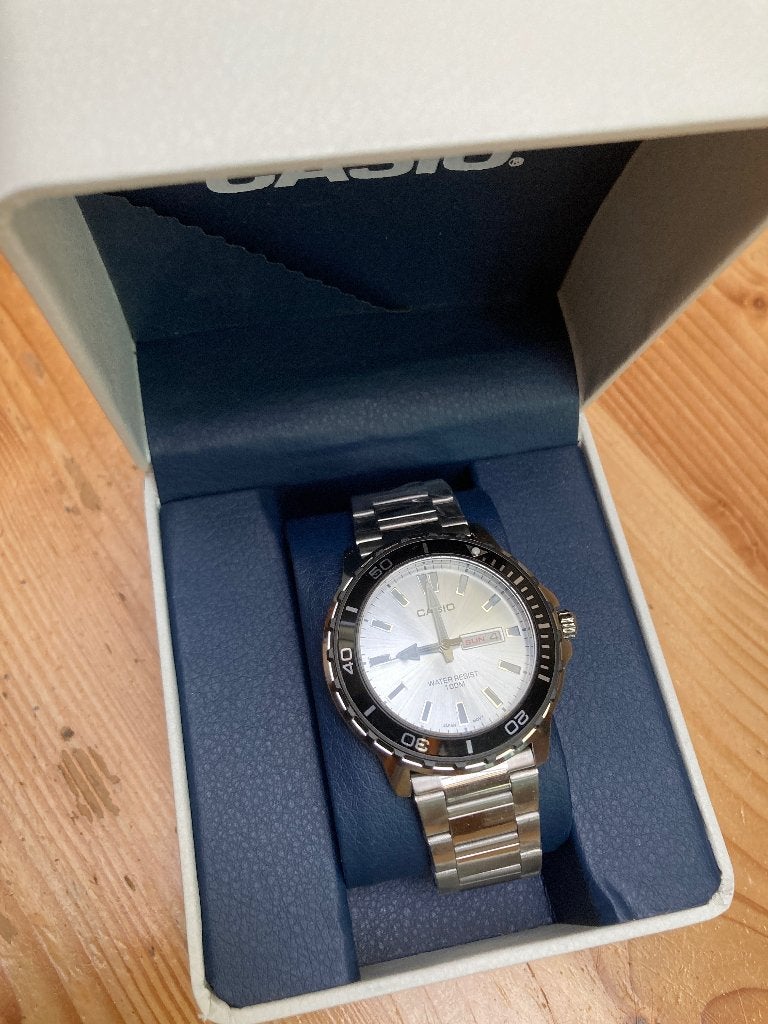 Casio horloge nieuw, Handtassen en Accessoires, Ophalen, Staal, Polshorloge, Nieuw