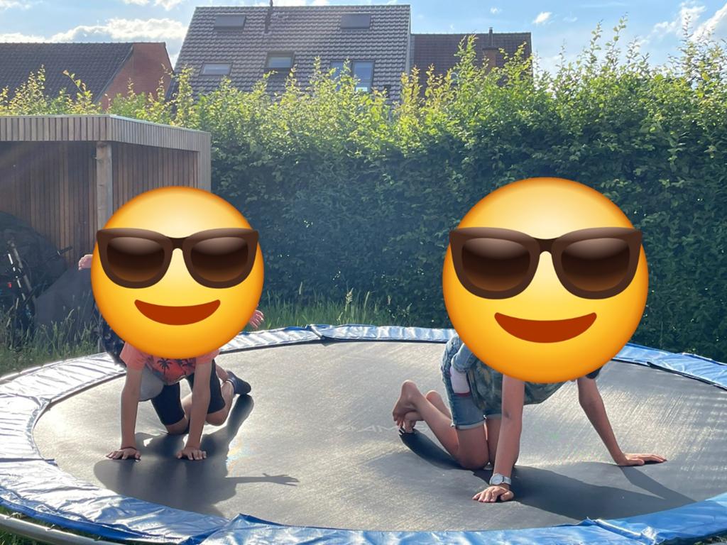 Trampoline, Ophalen, Gebruikt