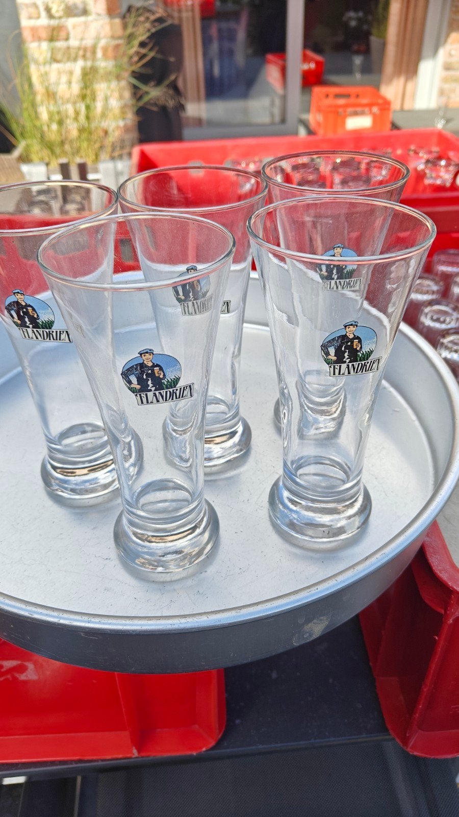 Bierglazen, Verzamelen, Ophalen