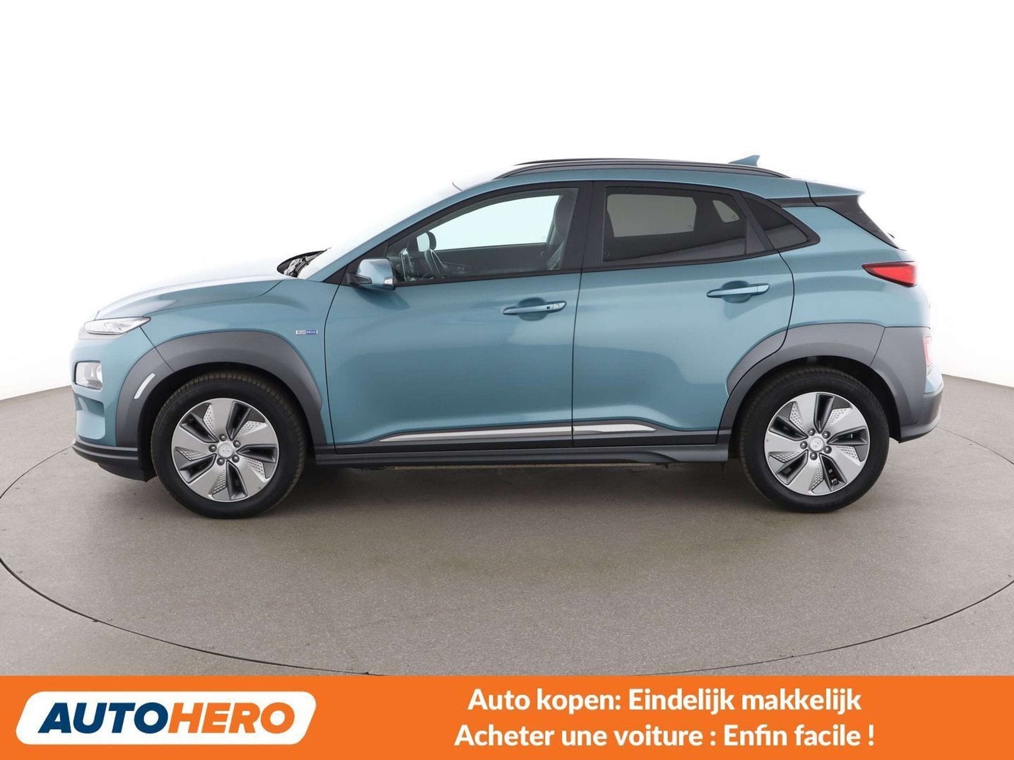 Hyundai KONA Electric drive 150 kW Premium 2WD, Autos, Hyundai, Cuir, Noir, 5 portes, 5 places