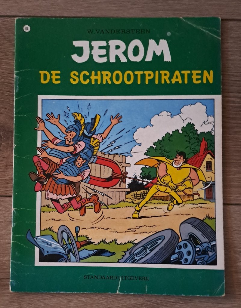 64 - Jerom - De Schrootpiraten, Willy vandersteen, Enlèvement ou Envoi, Une BD, Utilisé