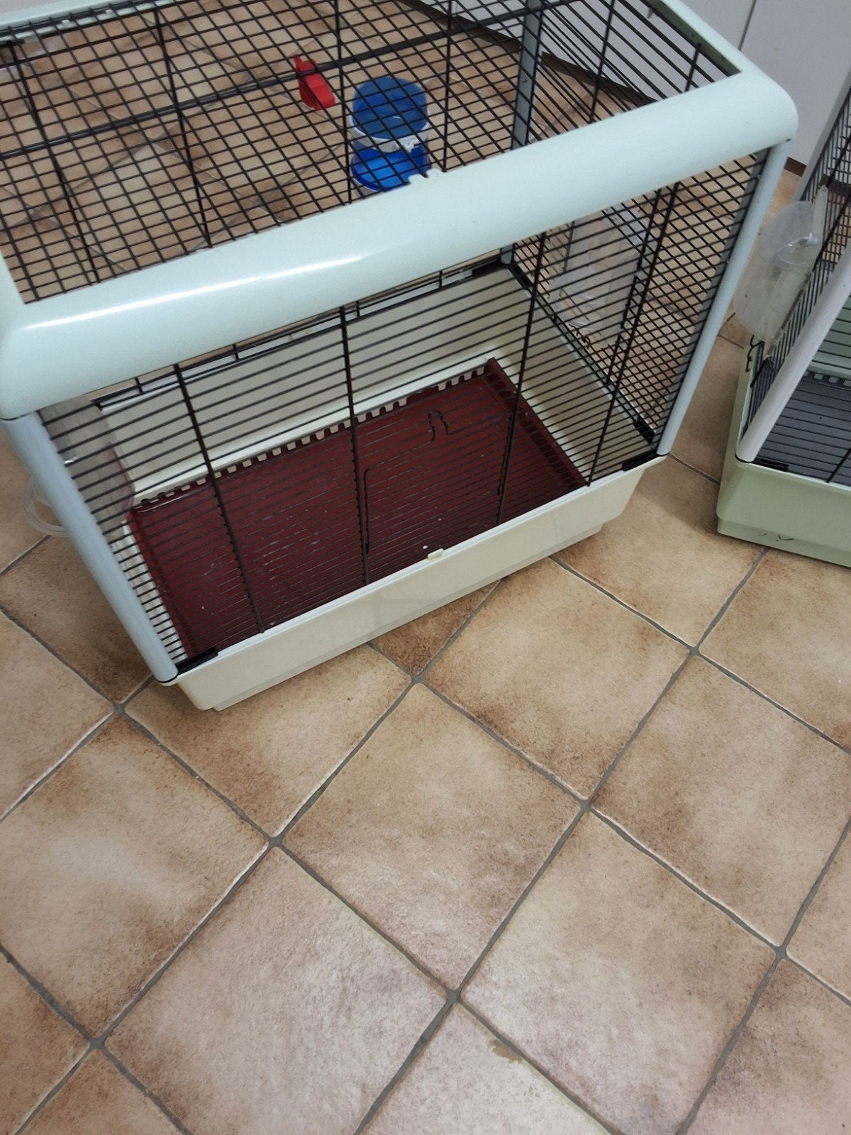 2 vogelkooien, Ophalen, Gebruikt, Vogelkooi
