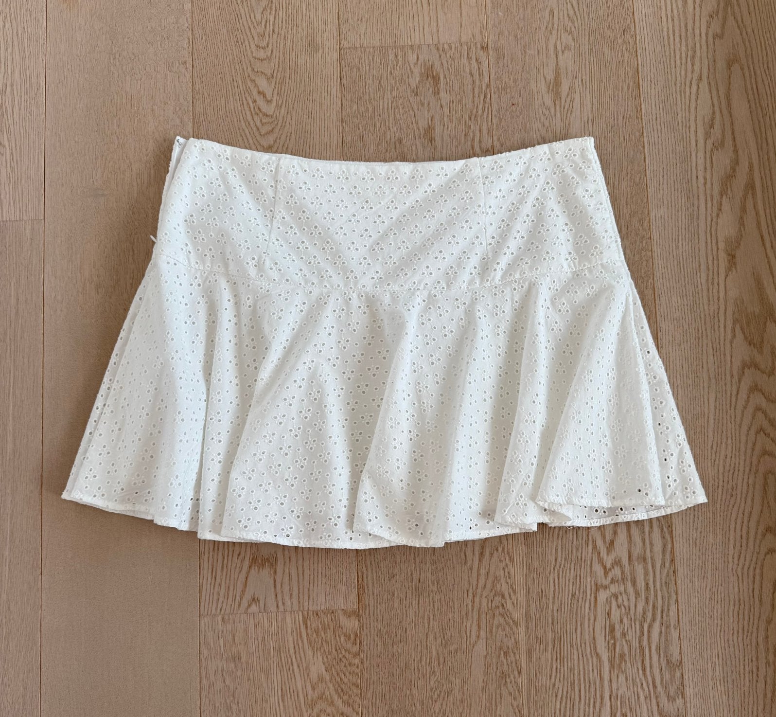 Rok Zara, Kleding | Dames, Rokken, Wit, Maat 42/44 (L), Nieuw, Ophalen of Verzenden