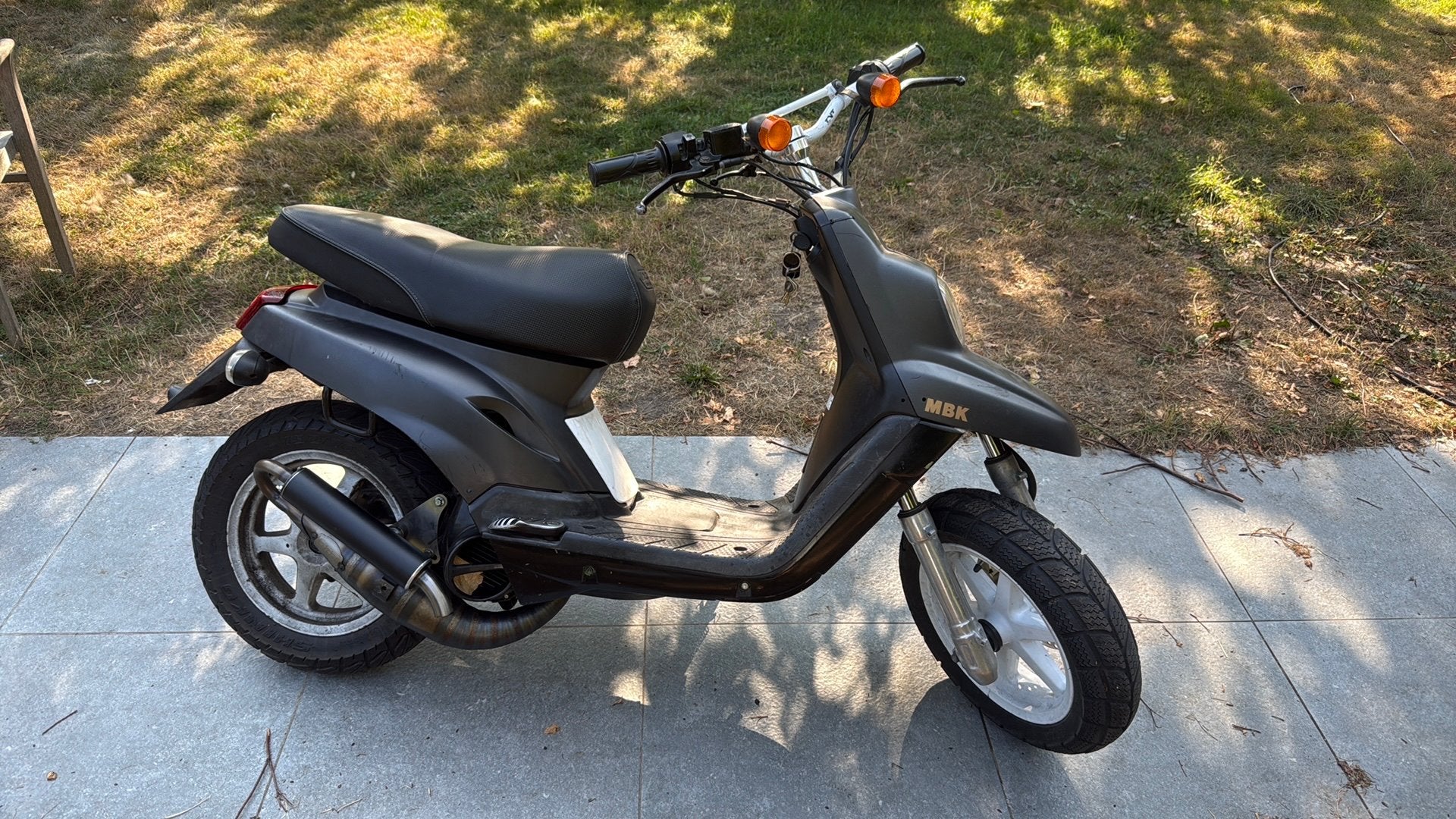 Mbk booster klasse A, Fietsen en Brommers, Snorfietsen en Snorscooters, Ophalen, Tweetakt, Yamaha, Zo goed als nieuw