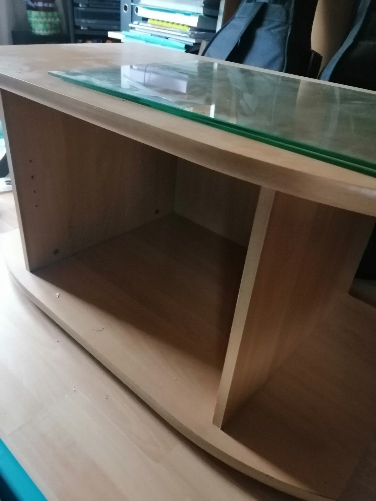tv kastje gratis, Huis en Inrichting, Ophalen, Gebruikt, Overige houtsoorten