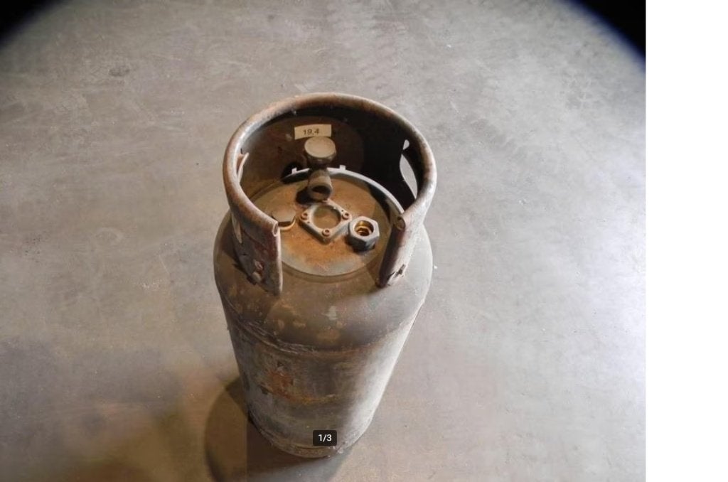 LPG vulbare gasfles heftruck,camper e.d, Ophalen, Gebruikt