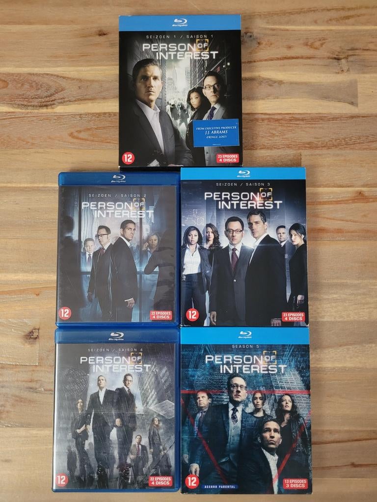 Blu Ray alle seizoenen Person of Interest (discs perfect), Cd's en Dvd's, Ophalen of Verzenden