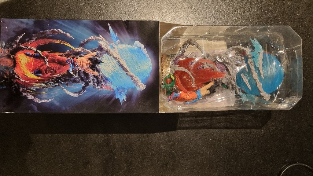 Dragon Ball Z Figurine Son Goku Genkidama Spirit Bomb+boîte, Enlèvement ou Envoi, Neuf