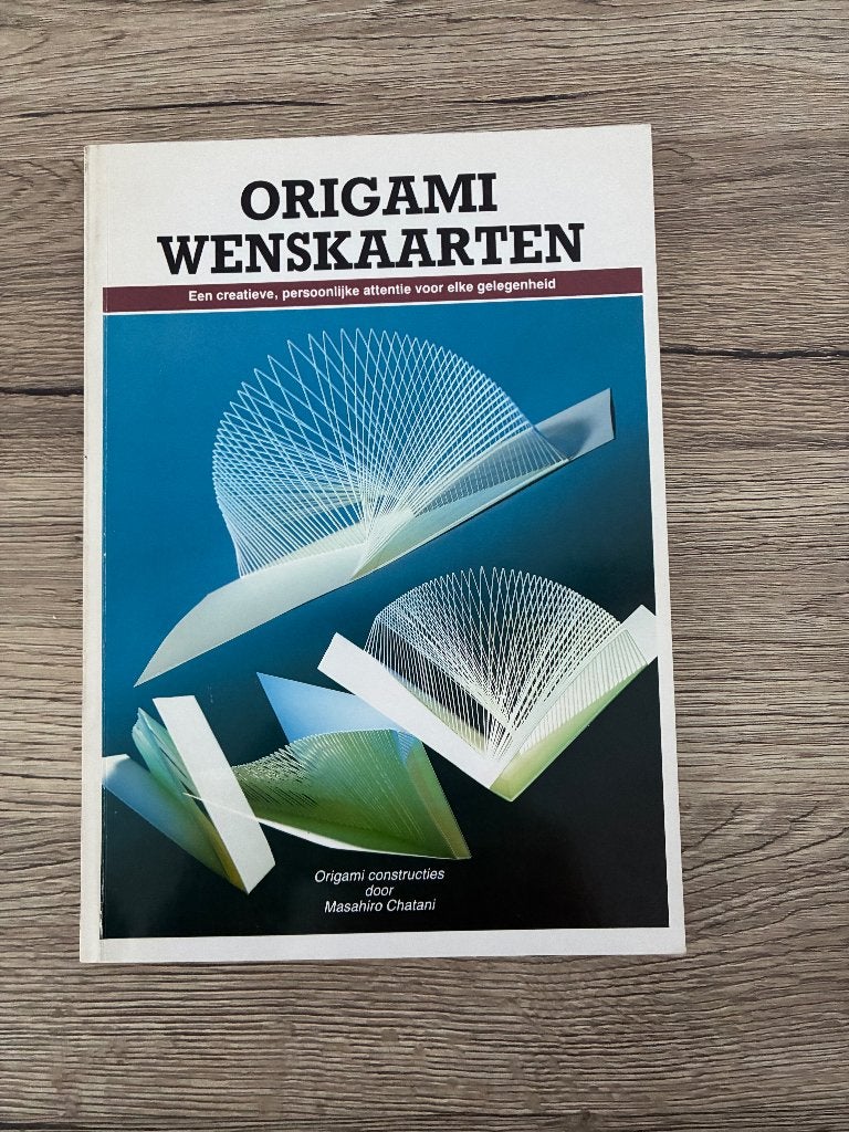 ORIGAMI WENSKAARTEN, Boeken, Ophalen of Verzenden, Zo goed als nieuw