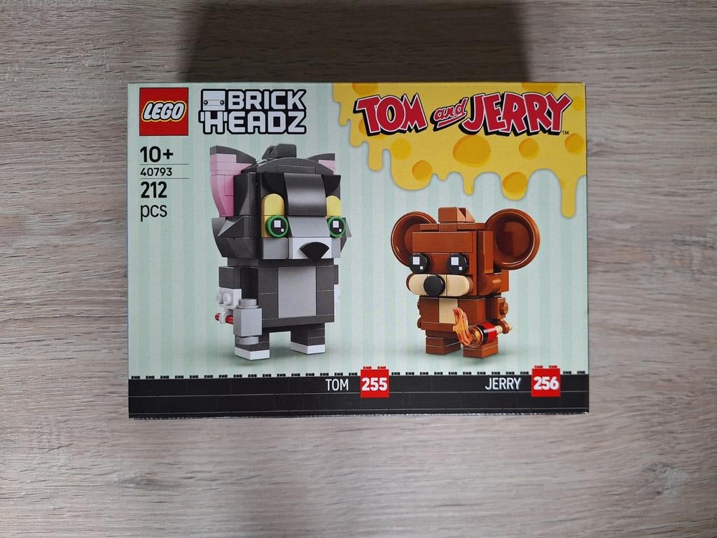 Lego 40793 brickheadz disney tom&jerry, Kinderen en Baby's, BrickHeadz, Lego, Nieuw, Ophalen of Verzenden
