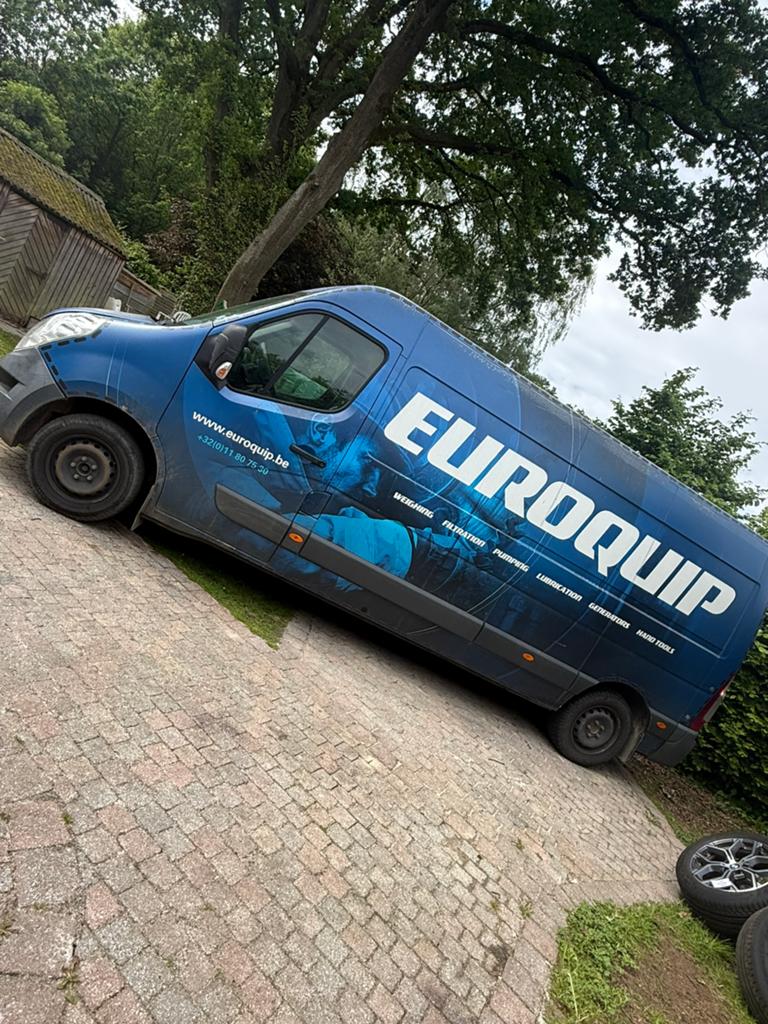 Renault master *2016* euro 5B* automaat *, Auto's, Bestelwagens en Lichte vracht, Stof, Renault, Zwart, Navigatiesysteem