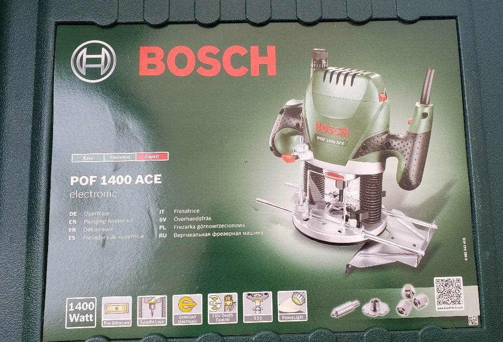Nieuw Bosch POF 1400 ACE., Bricolage & Construction, Neuf, Électrique, Routeur, Enlèvement