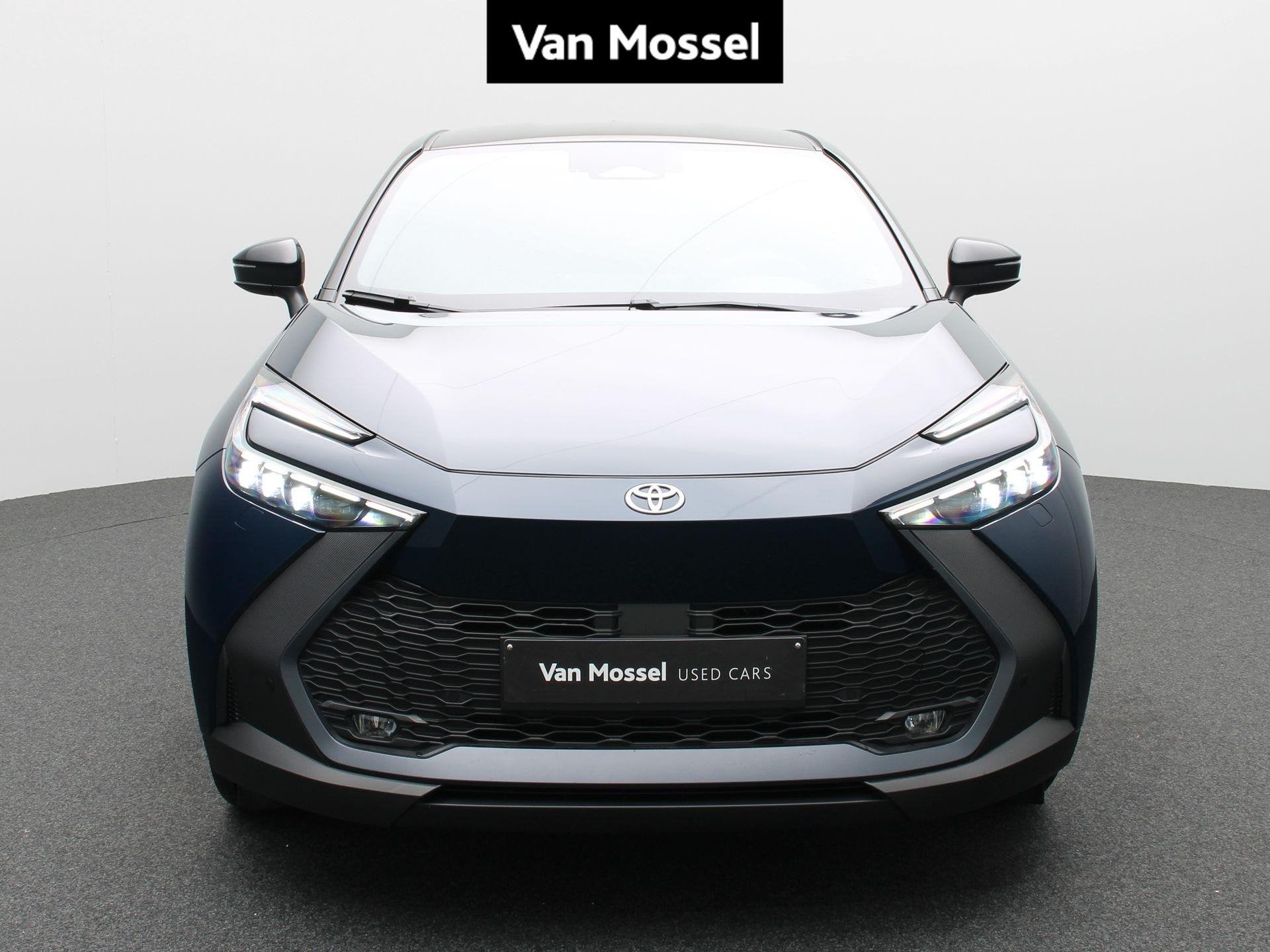 Toyota C-HR 1.8 Hybrid Prestige Bi-Tone E-CVT | 10J Garantie, Stof, Zwart, 4 cilinders, 109 g/km