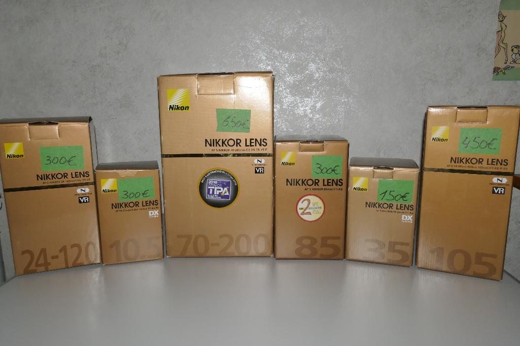 Diverse NIKON lenzen te koop, Audio, Tv en Foto, Foto | Lenzen en Objectieven, Ophalen, Zo goed als nieuw