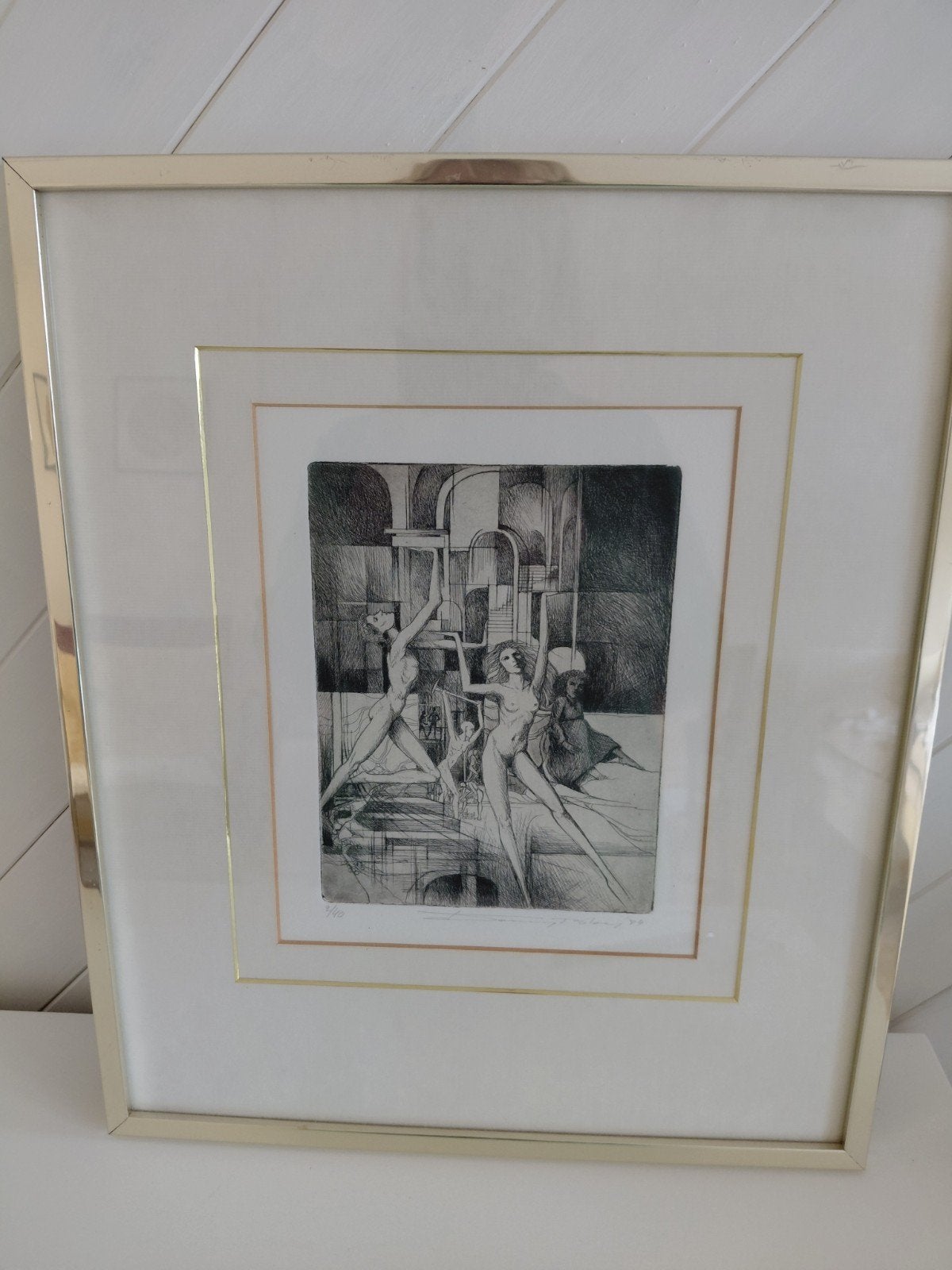 Danny Bloes (1953), Antiek en Kunst, Ophalen, Ets