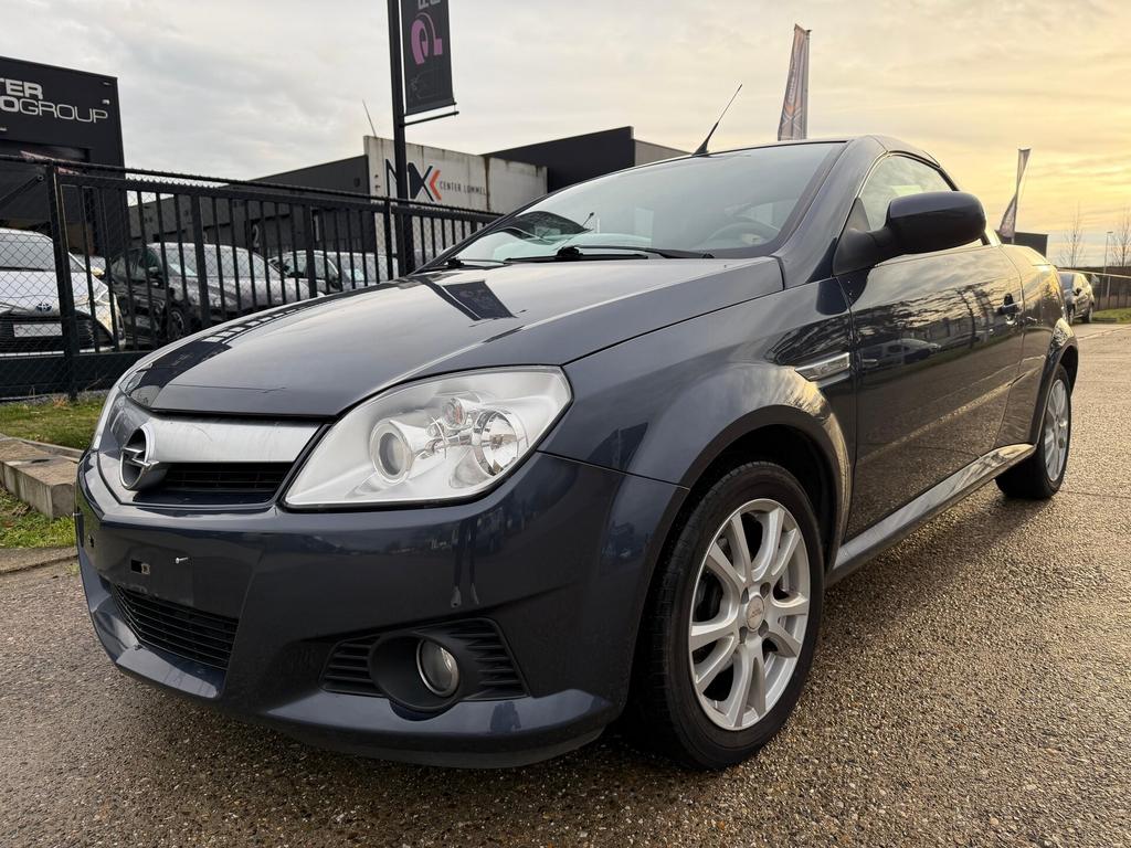 Opel Tigra Cabrio 1.3 DT CDTi 70 pk!, Auto's, 0 kg, Zwart, 4 cilinders, 0 kg
