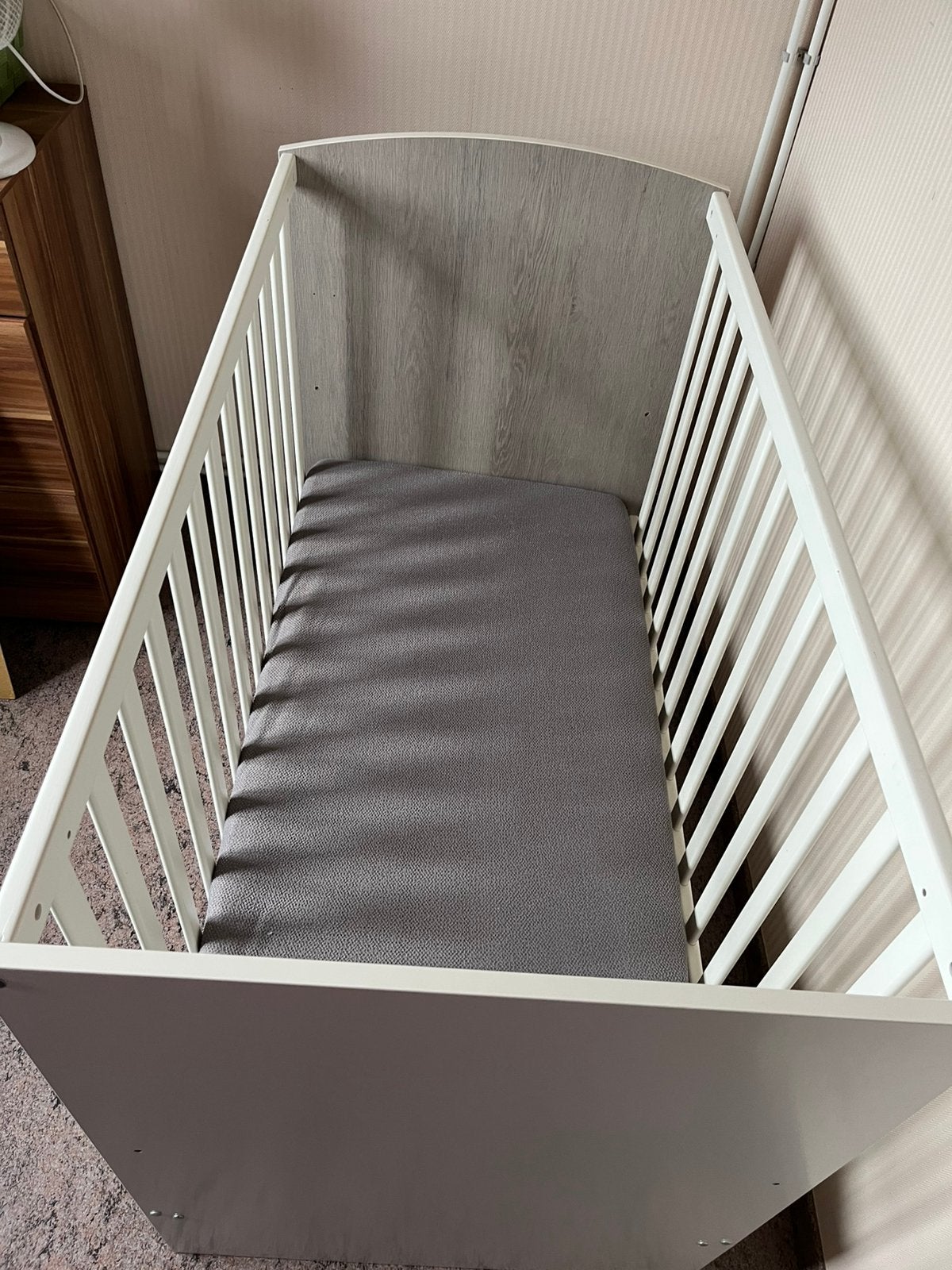 Babybed Sauthon + aerosleep matras en accesoires, Ophalen, Gebruikt