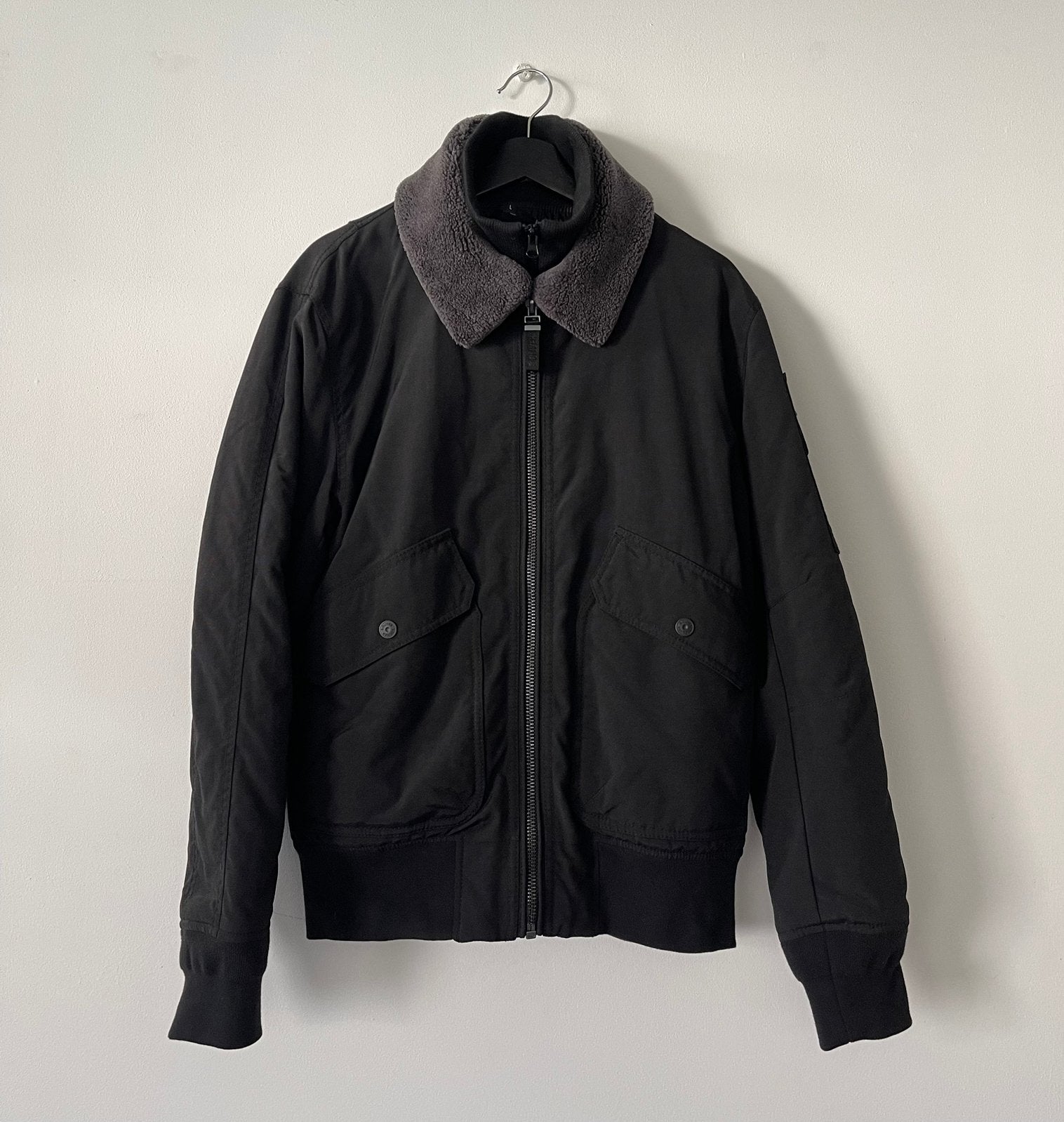 Bomber S.Oliver, Envoi, Comme neuf, Taille 52/54 (L), Noir