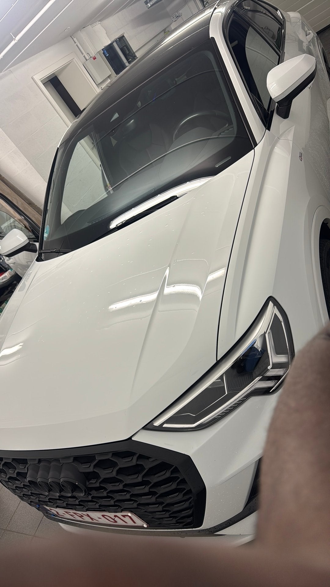 Vente Audi Q3, Ophalen