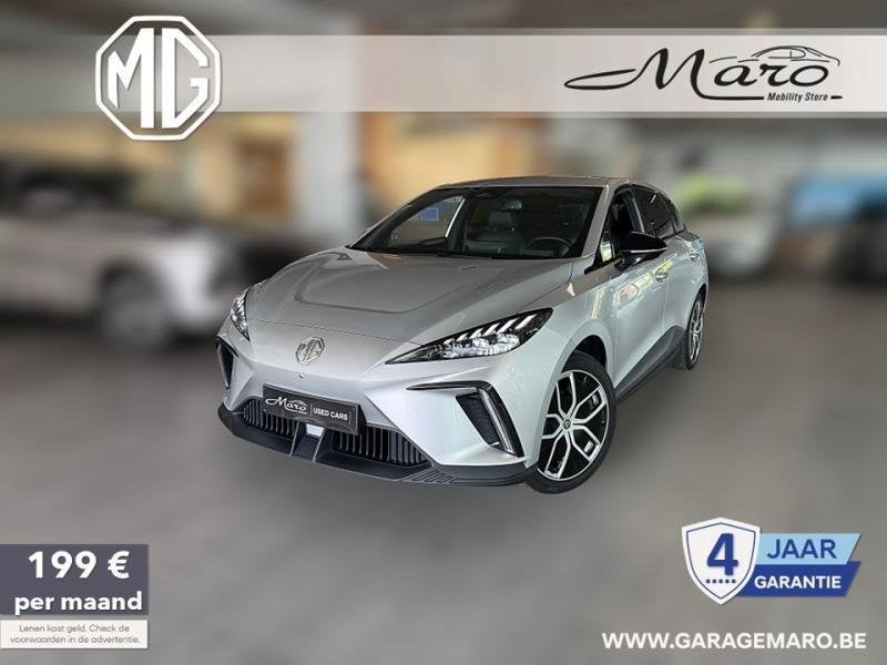 MG MG4 64 kWh Luxury | *FULL OPTION*, Achat, Euro 6, Entreprise, Noir