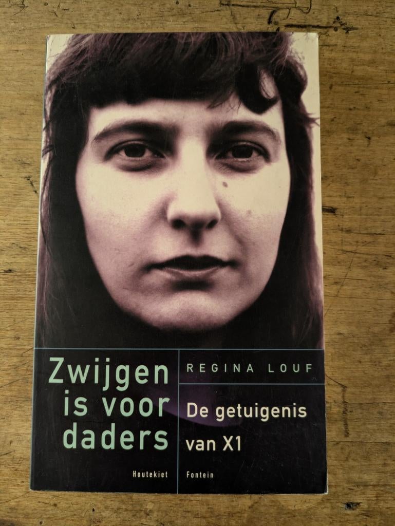 Boek Regina Louf - Zwijgen is voor daders, Ophalen of Verzenden, R. Louf