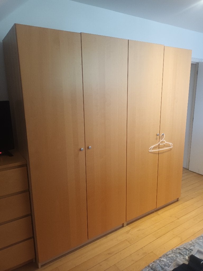 2 garde robes, Avec tablette(s), Comme neuf, 100 à 150 cm, Enlèvement