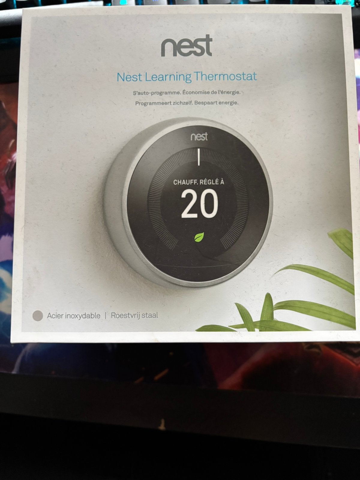 Nest learning thermostaat, Doe-het-zelf en Bouw, Thermostaten, Ophalen, Nieuw