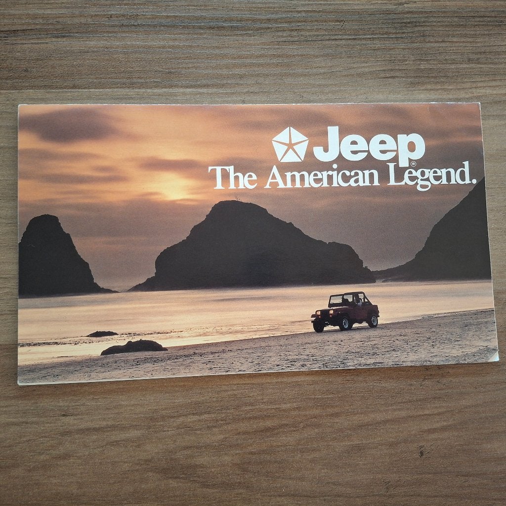 JEEP   The American Legend.  1992, Ophalen of Verzenden, Nieuw, Overige merken
