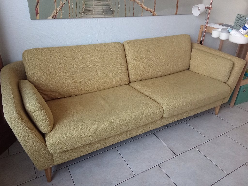 Scandinavische-stijl zetel, Ophalen, Gebruikt, Driepersoons, 75 tot 100 cm