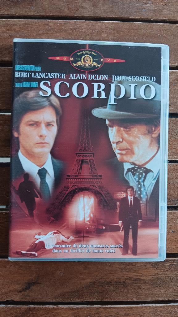 )))   Scorpio  //  Burt Lancaster / Alain Delon  (((, Alle leeftijden, Ophalen of Verzenden, Zo goed als nieuw, Actiethriller