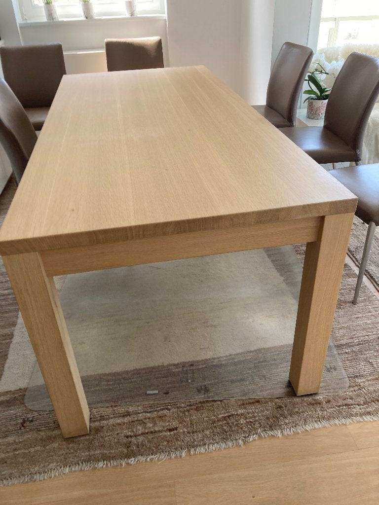 Eettafel, Comme neuf, Enlèvement, 50 à 100 cm, Chêne