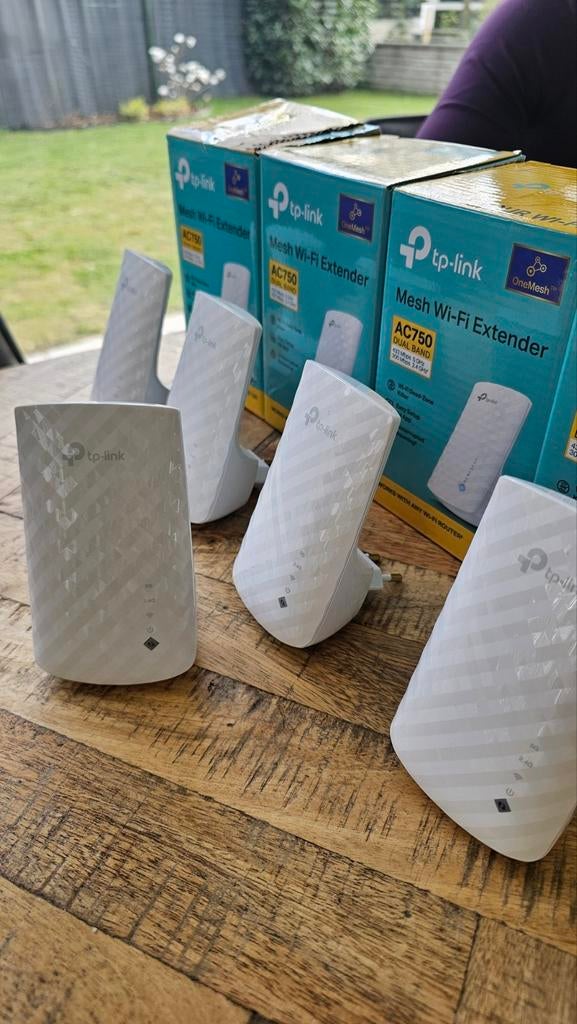 TP-Link RE190 AC750 mesh wifi extender, Ophalen of Verzenden, Zo goed als nieuw