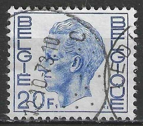 Belgique 1971-1972 - Yvert/OBP 1587 - Roi Baudouin (ST), Envoi, Affranchi, Oblitéré, Maison royale