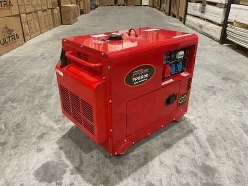 Groupe électrique/générateur Diesel 6500w 8.1kva nouveau liv, Neuf, 5 à 10 kVA, Enlèvement ou Envoi, Démarrage électrique