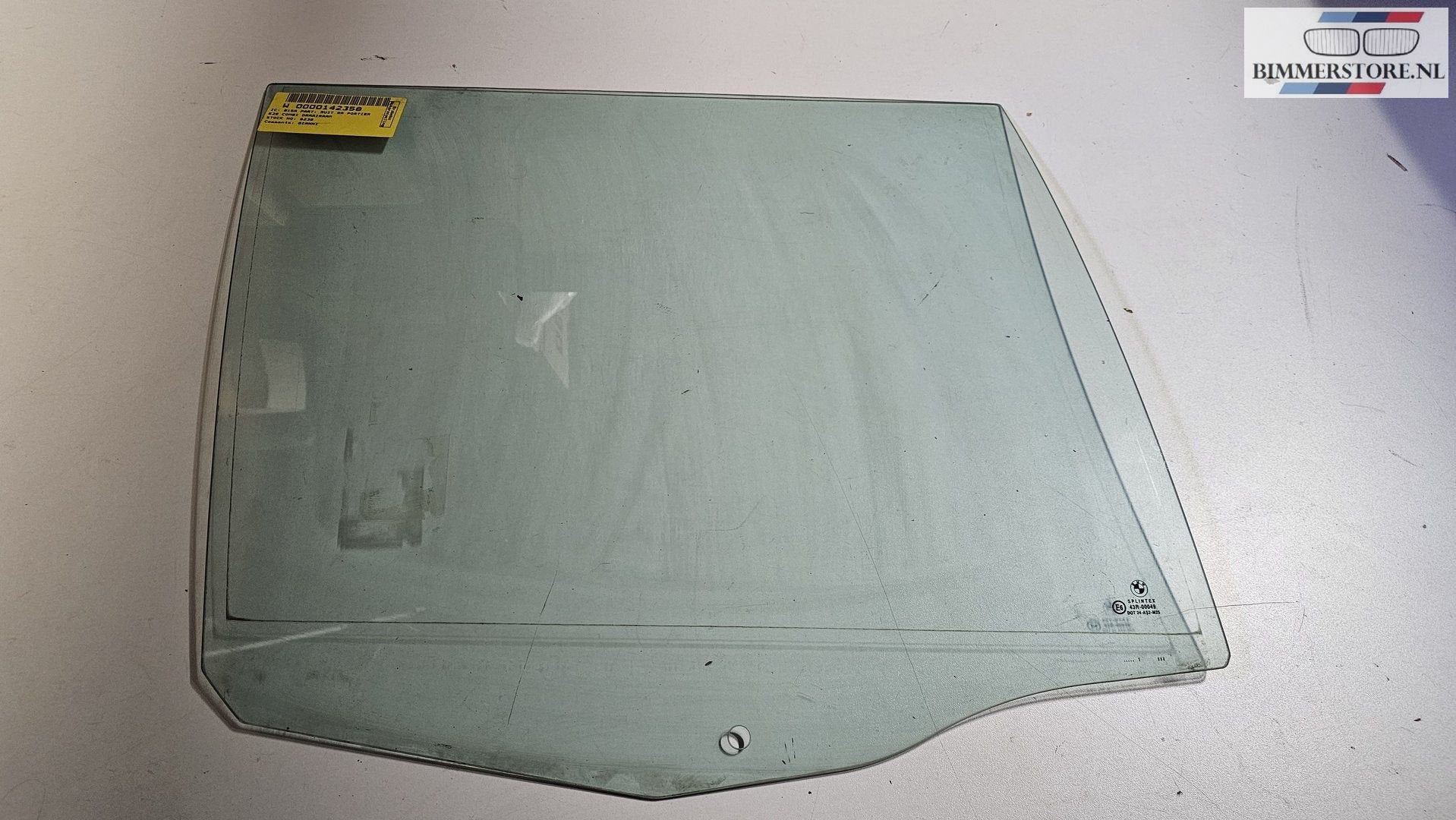 Zijruit raam groen rechtsachter BMW E39Touring 5134818928 81, -, Utilisé, Porte, -