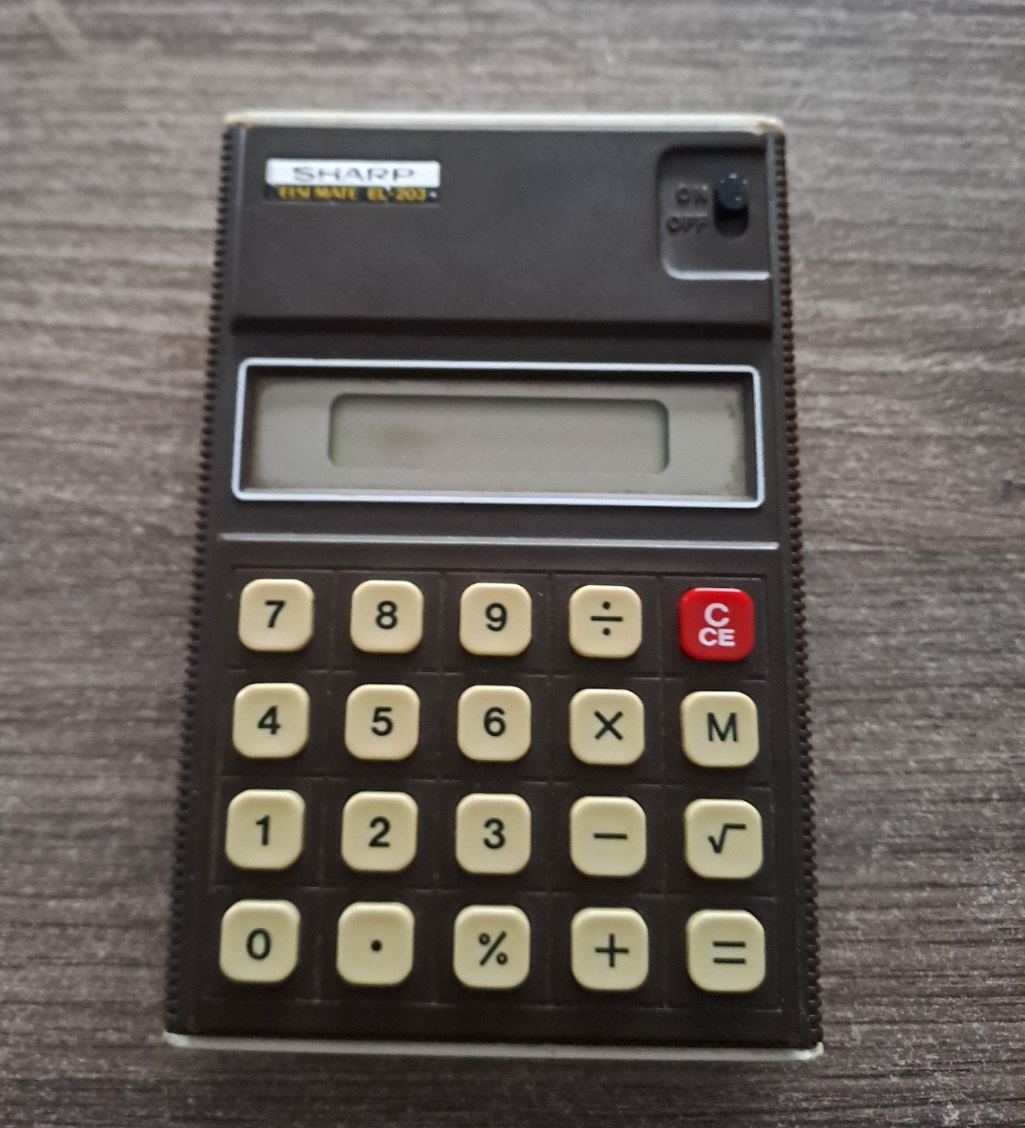 Sharp vintage rekenmachine, Diversen, Ophalen of Verzenden
