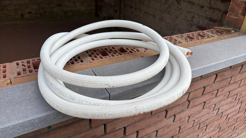 Koelleiding airco 3/8 6m, Doe-het-zelf en Bouw, Ophalen, Zo goed als nieuw