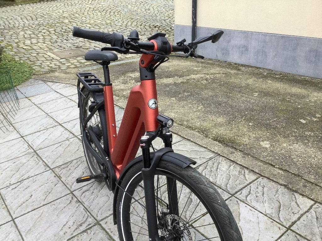 Elektrische fiets Gazelle eclipse, Fietsen en Brommers, Ophalen, Zo goed als nieuw, 50 km per accu of meer, Gazelle