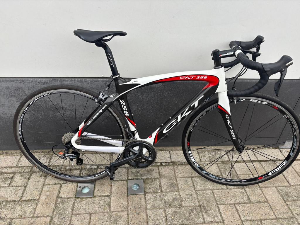CKT 258, Fietsen en Brommers, Fietsen | Racefietsen, Zo goed als nieuw, Overige merken, 10 tot 15 versnellingen, 28 inch, Carbon